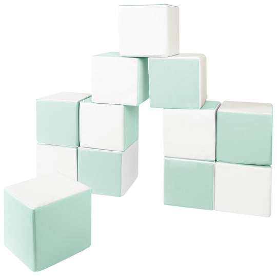 Soft Play Cubes, 12 building blocks for kids