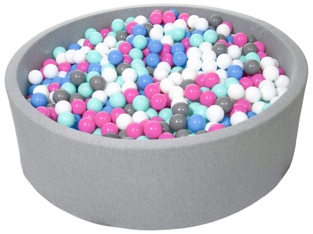 Soft Jersey ball pit with 1200 balls, diameter 125 cm