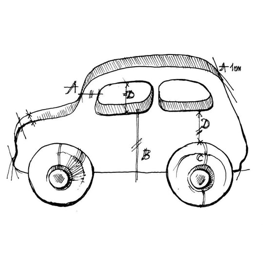 Wooden Car - Little French