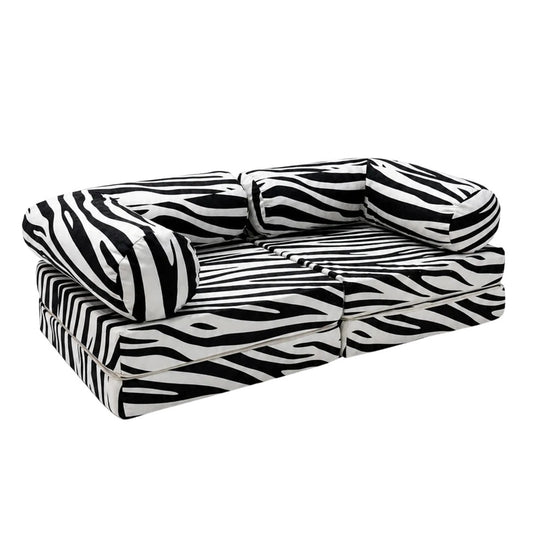 HoneyHug Soft Modular Sofa for Children – Zebra