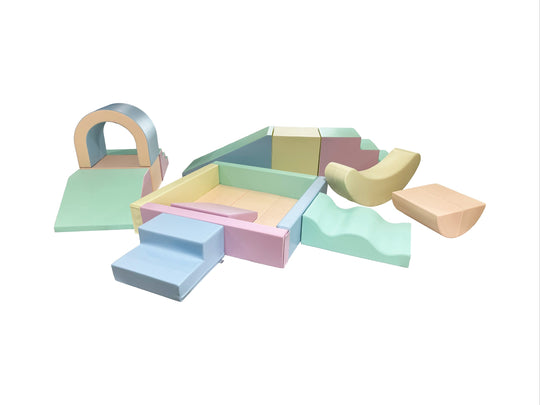 Party Soft Play Set – Light Pastel