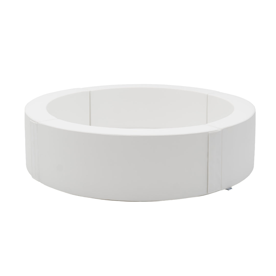 Round Soft Play Ball Pit – White