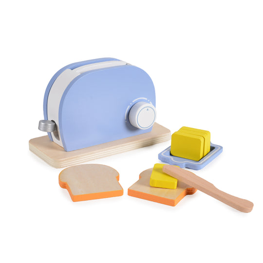 Houten Broodrooster Set