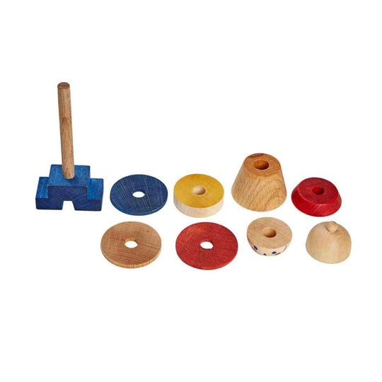 LALA Stick Figure Puzzle - Blue
