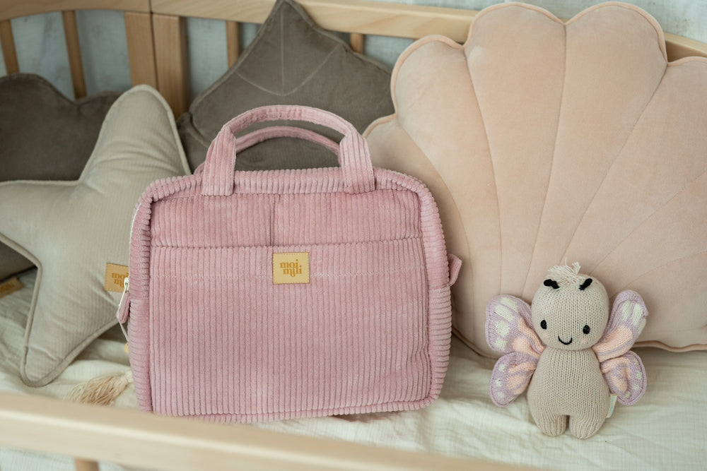 Make-Up Bag Set of 2 - Baby Pink