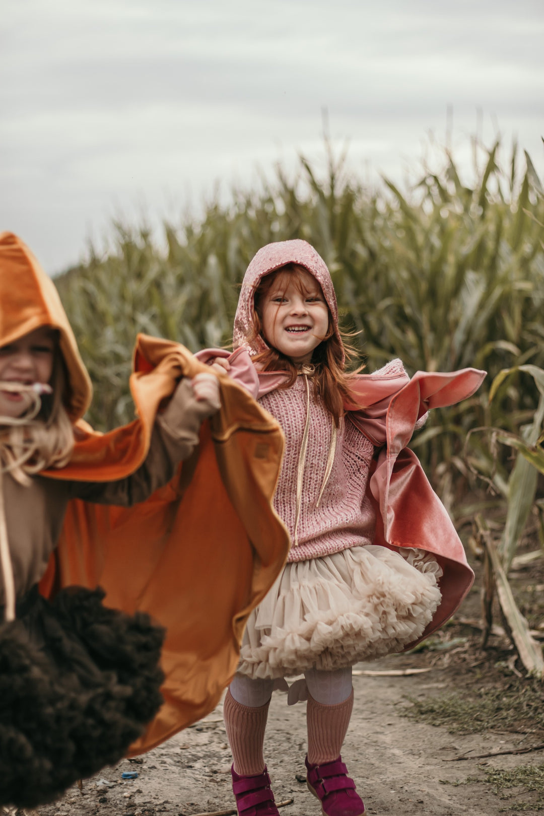 Magic Cape Costume - Pink Riding Hood