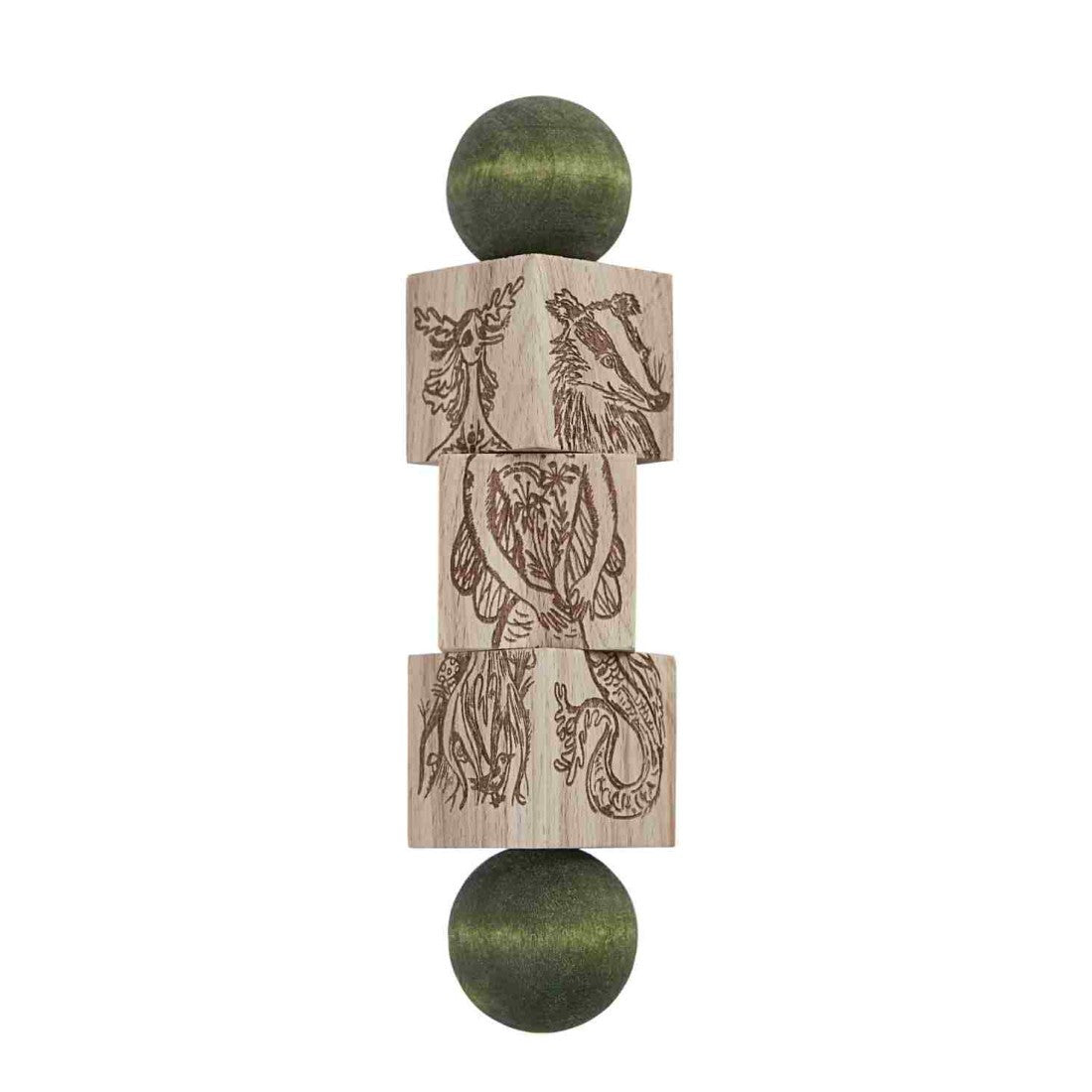 Magic Forest Wooden Spinning Puzzle - Colorful