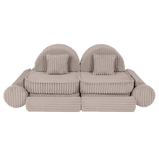 Medium Modular Sofa for Kids - Churros Beige Plus