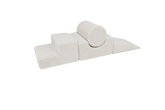 MeowBaby® Bearly Shape Set with 4 Elements - Ecru