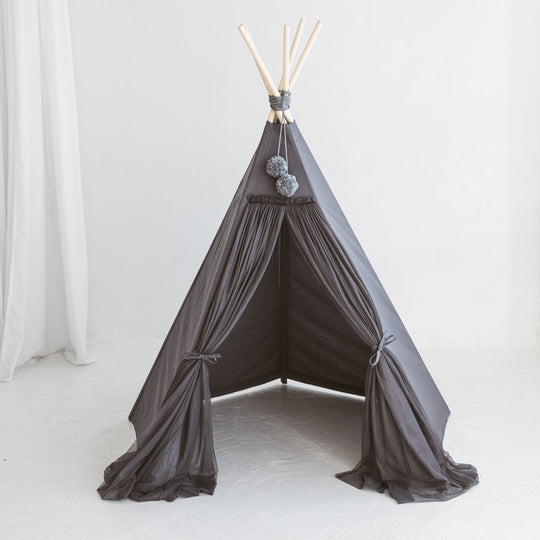 Fairy Kids Play Tent with Tulle – Rose