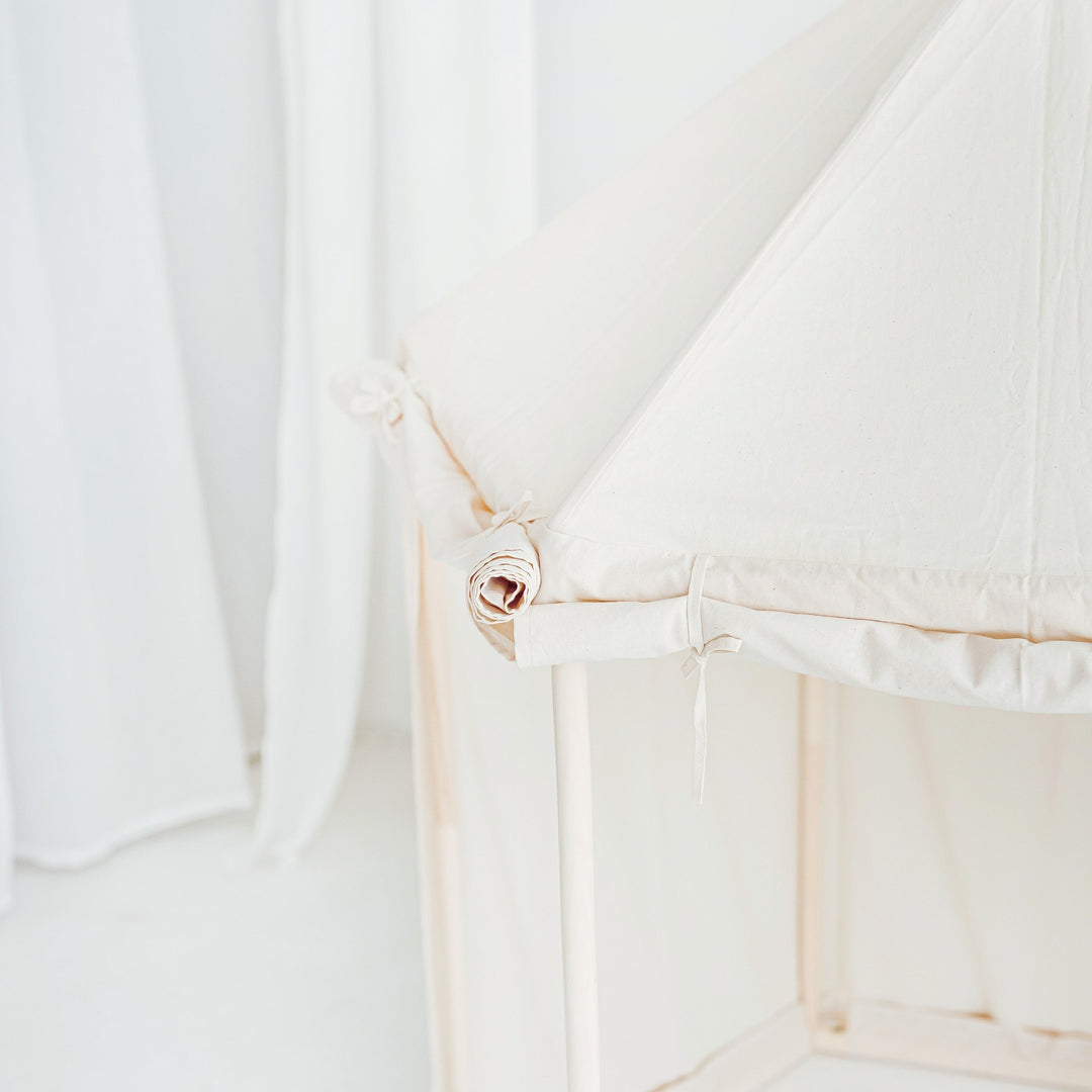 Indoor Pavilion Playhouse Tent – Natural Canvas