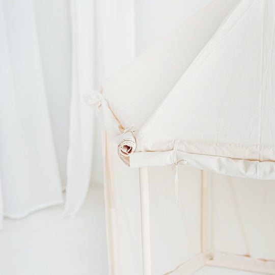 Indoor Pavilion Playhouse Tent – Natural Canvas