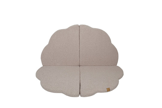 Play Mat for Kids - Cloud Shaped Bearly Light Grey