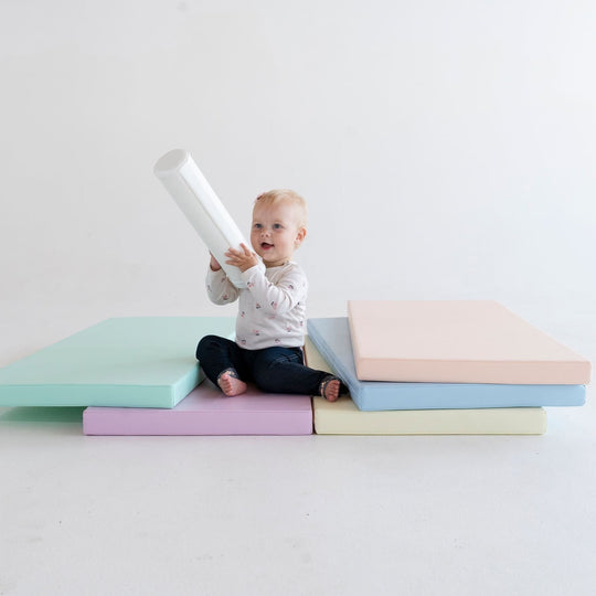 Safety and Comfort 5 Mat Set - Pastel