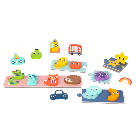Sensory Puzzle Memory Shapes