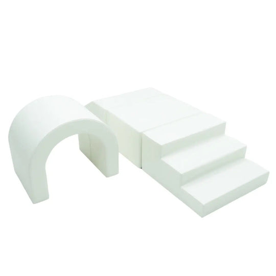 Soft Play Set Tunnel - White