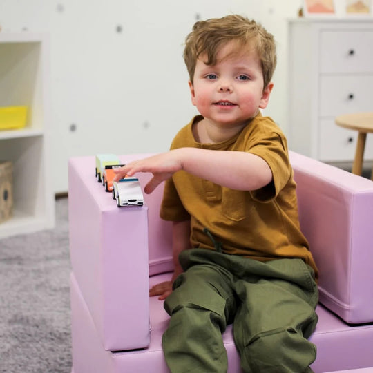 Soft Play Sofa Chair Snoozy - Pink