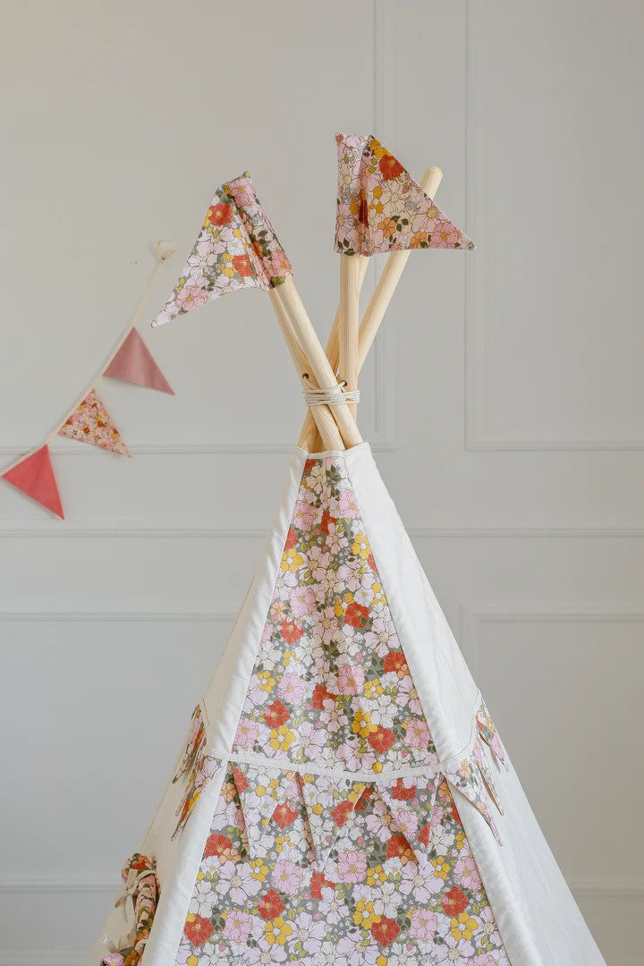 Teepee Tent - Green Garden