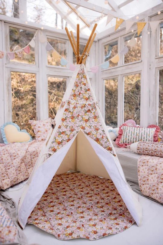 Teepee Tent - Green Garden