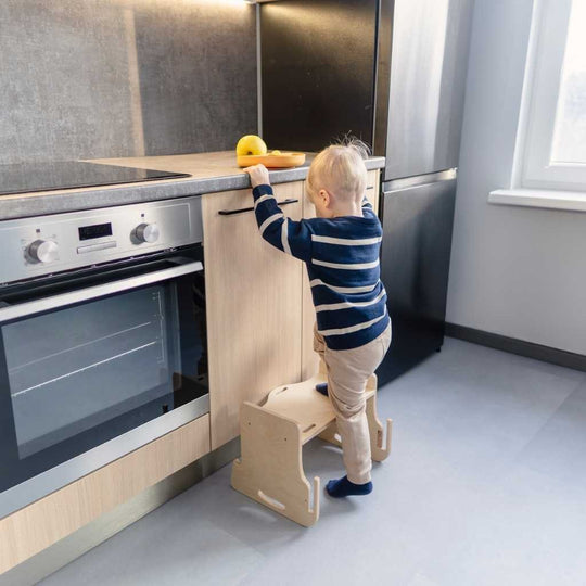 Transformable Kitchen Tower - Sleekstep and High Chair Combo