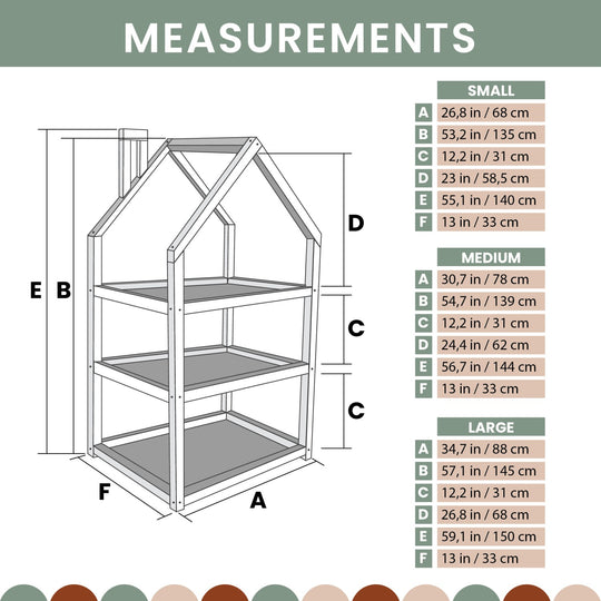 House Shaped Shelf For Kids