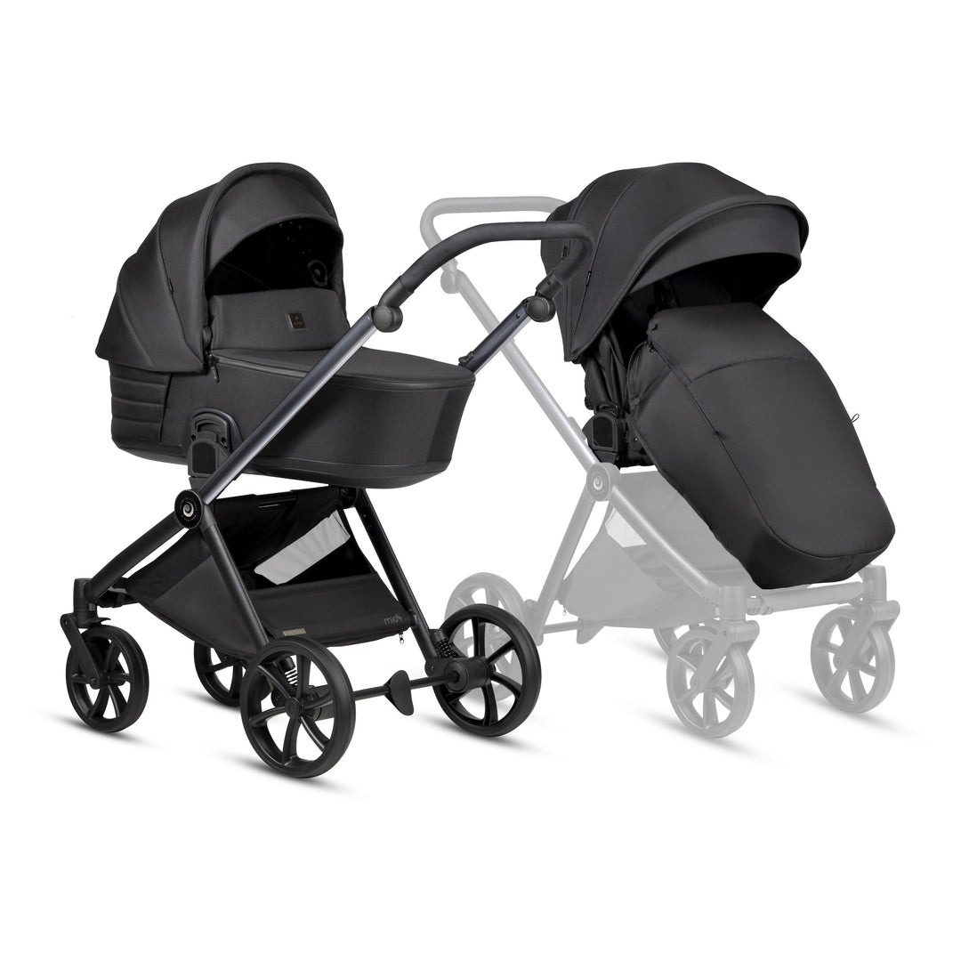 Tutis MIO3+ Black Edition 2-in-1 Stroller – Obsidian 060
