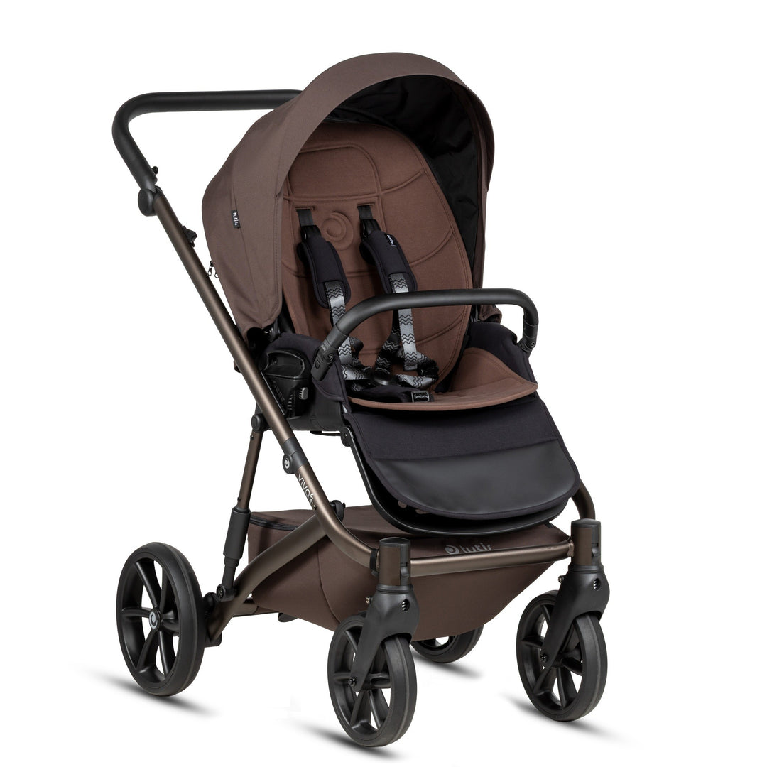 Tutis Viva 6+ Essential 2-in-1 Stroller – Dark Truffle 073