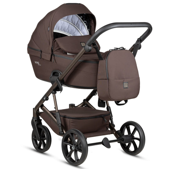 Tutis Viva 6+ Essential 2-in-1 Stroller – Dark Truffle 073