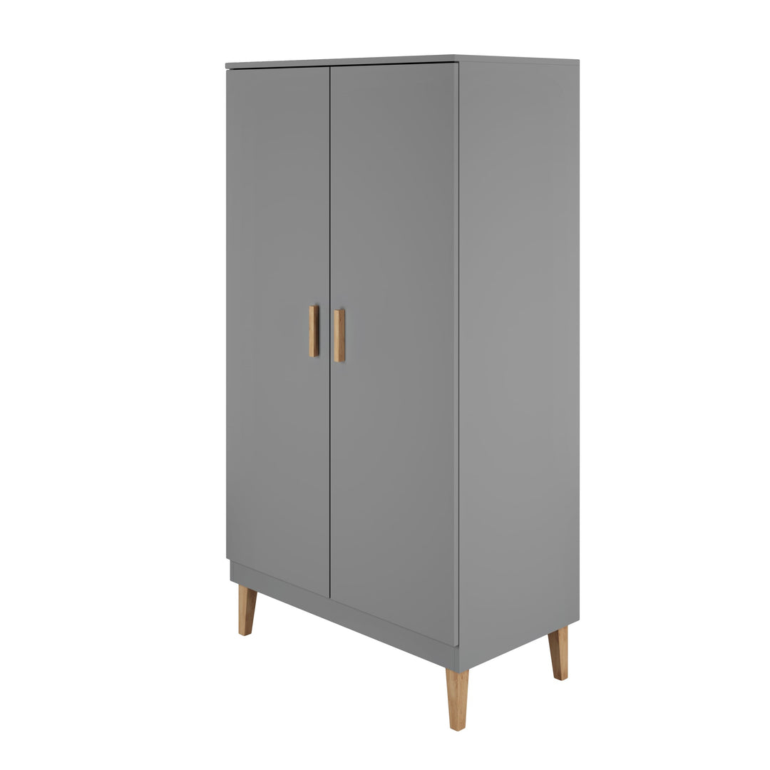 Wardrobe Kubi - Grey