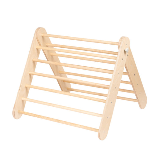 Pikler Triangle Climber with Swedish Wall Add-On (Ages 6m–7y)