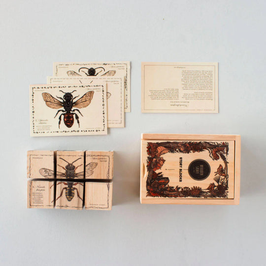 Wooden Blocks Bee Life - Species