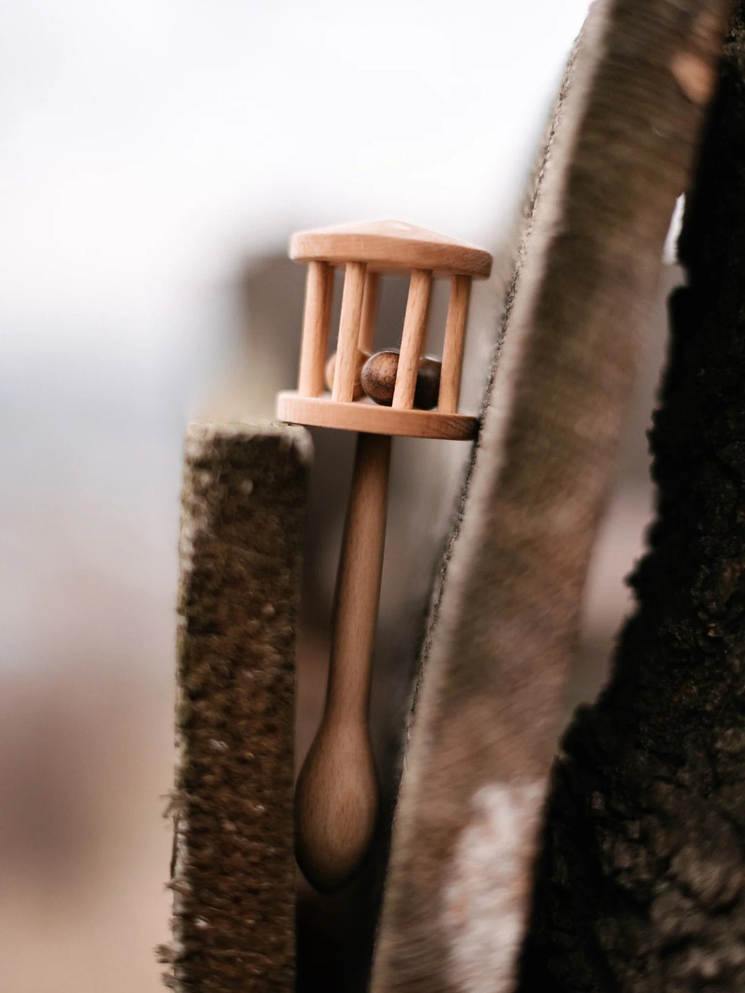 Wooden Rattle - Nighthawk