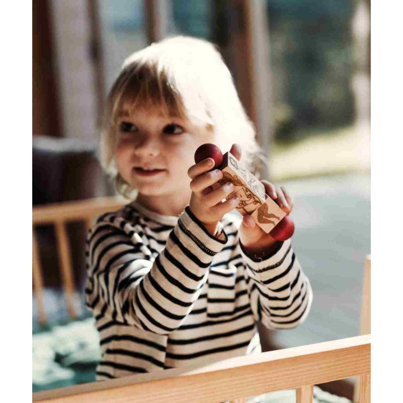 Secret Garden Wooden Spinning Puzzle - Colorful