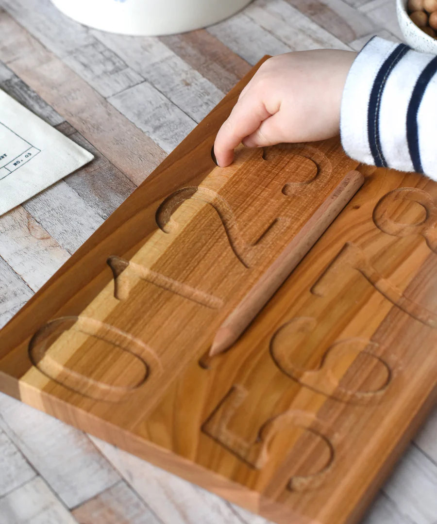 Wooden Montessori Number Board