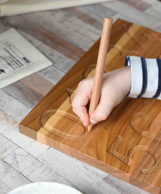 Wooden Montessori Number Board