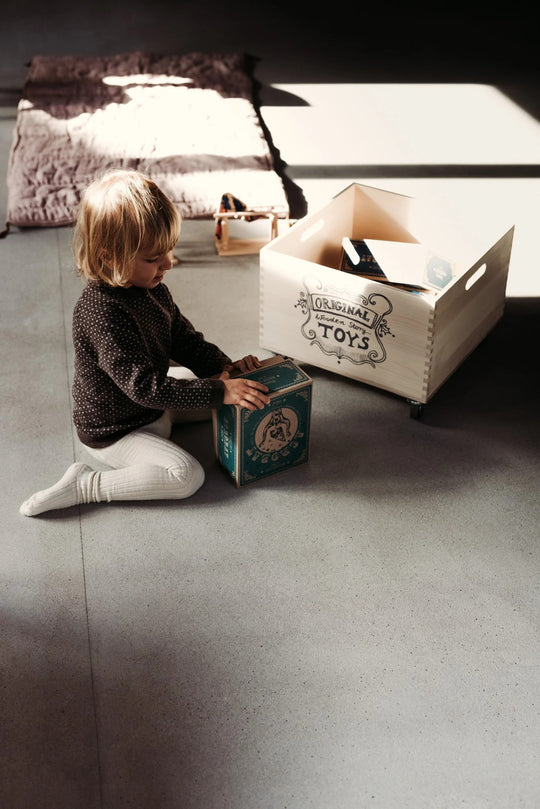 Wooden Toy Acrobat Girl